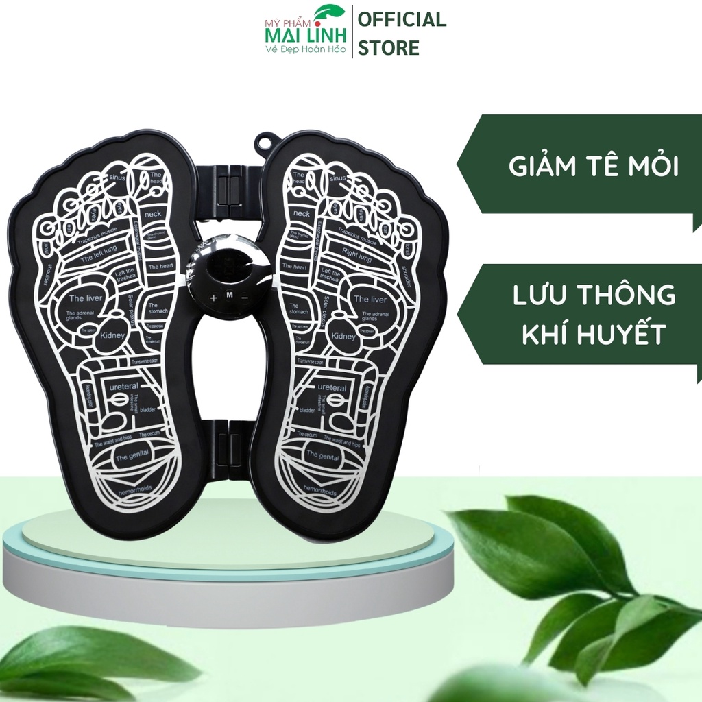 Đệm, Thảm Massage Chân EMS Thon Gọn Bắp Chân - Trị Liệu - Thư Giãn - Giảm Mệt Mỏi - Phòng Chống Bệnh Tật