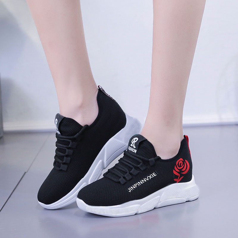 [Mã FASHIONGREEN264 giảm 10% tối đa 30k đơn từ 99k] Giầy thể thao nữ, giày sneaker nữ buộc dây V201