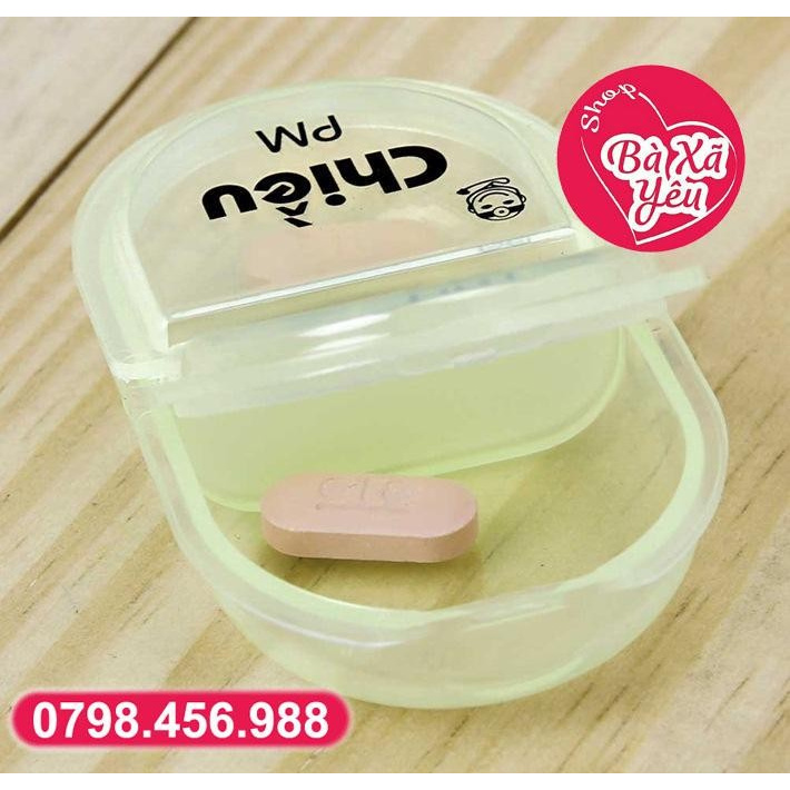 Combo 3 hộp chia thuốc mỗi ngày bỏ túi tiện lợi - BX1474