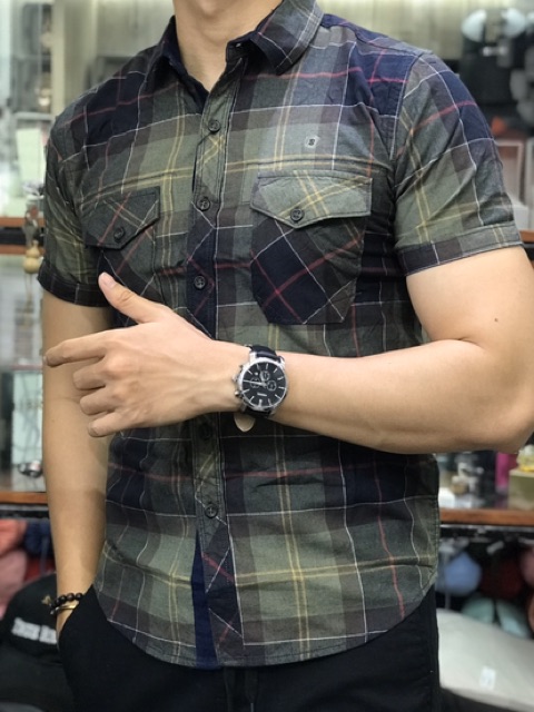 Áo sơ mi nam ngắn tay