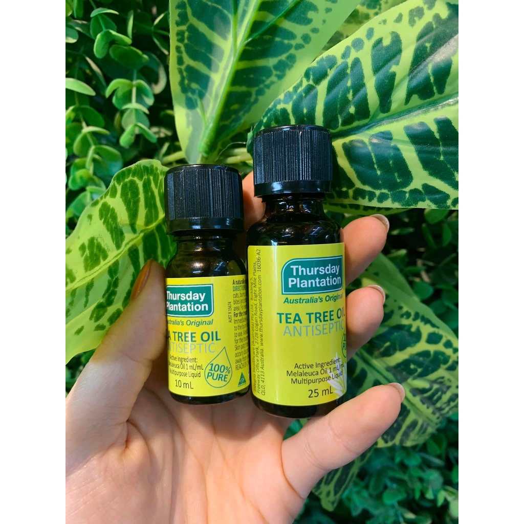 Tinh dầu tràm trà Úc Tea tree oil 10ml