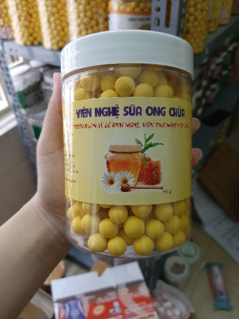 0,5 kg Viên Nghệ sữa ong chúa nguyên chất hàng đảm bảo | BigBuy360 - bigbuy360.vn