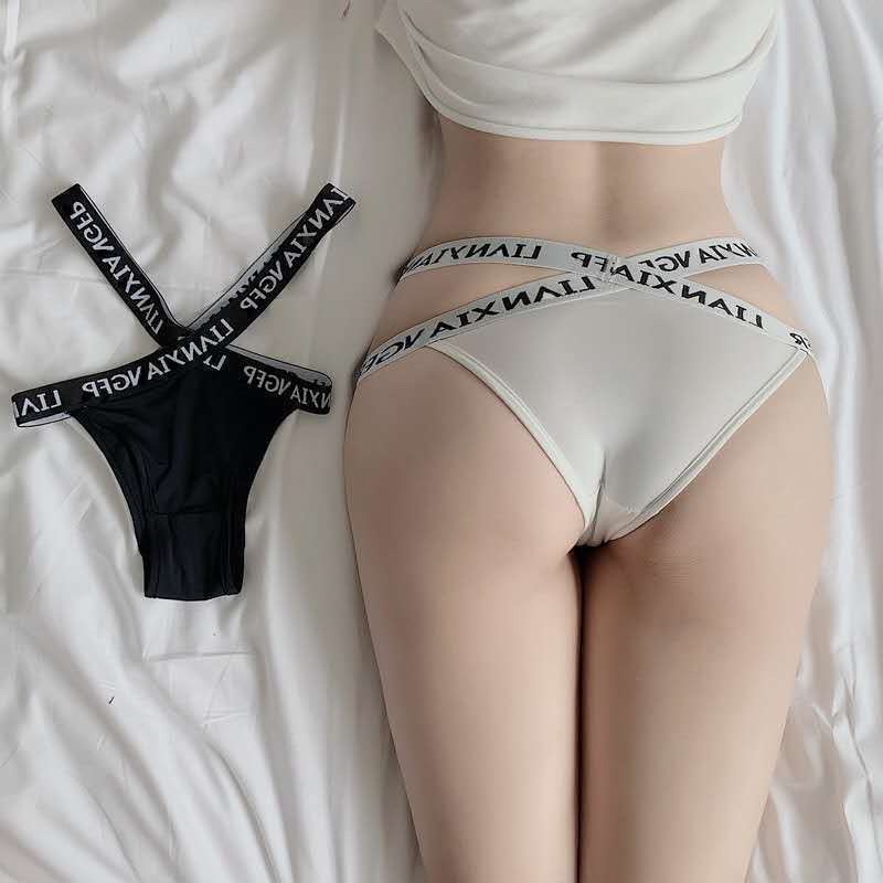 Quần Lót Nữ Lọt Khe Cao Cấp Siêu Cuốn Hút Cạp X Phối Chữ