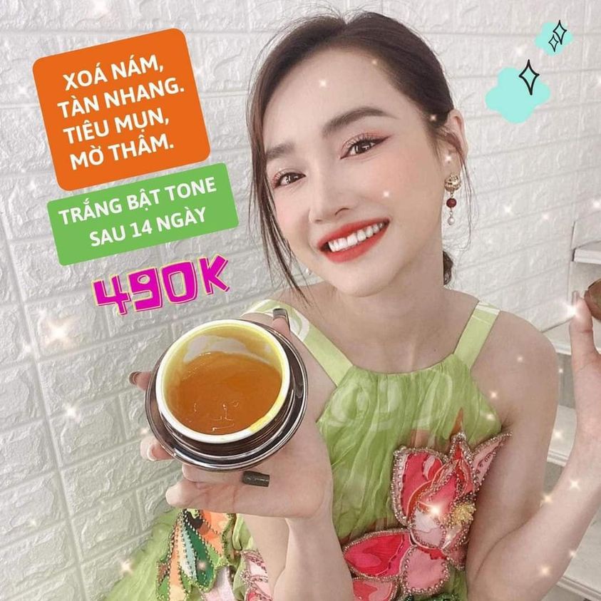 CHÍNH HÃNG - GEL MẶT NẠ NGỦ NGHỆ NANO NHÃ PHƯƠNG - MOOMERY - MẶT NẠ  MỜ  THÂM - NÁM MUA hộp 100gr - Boni Sh
