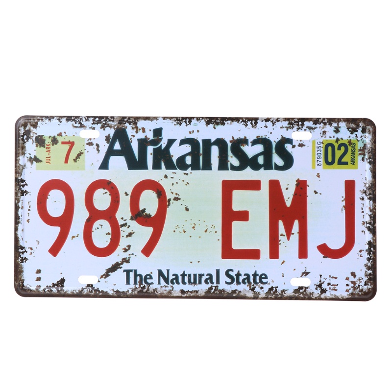 Biển Hiệu Bằng Kim Loại Trang Trí Quán Bar / Pub Phong Cách Vintage