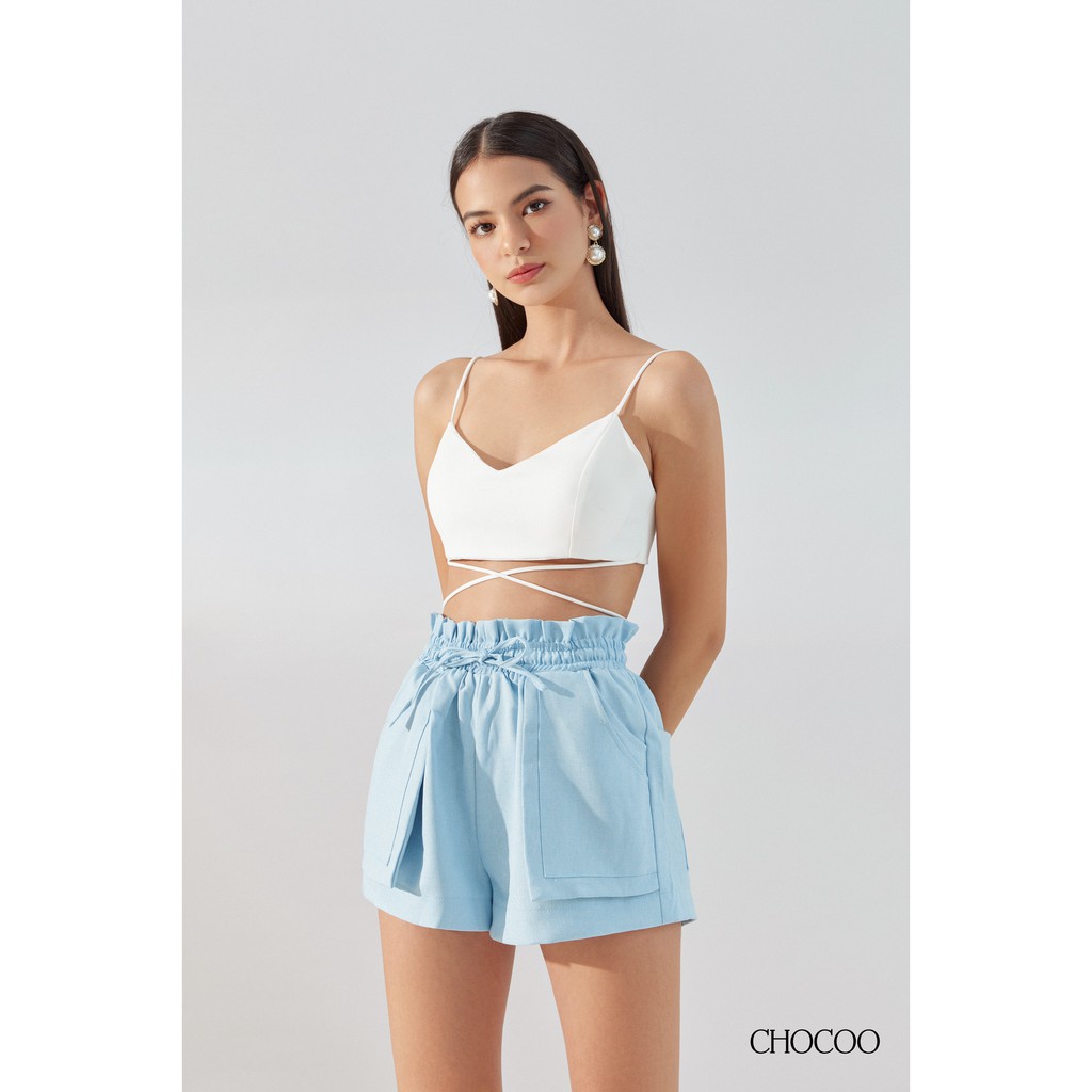 Quần short nữ CHOCOO Tanner Short thiết kế lưng thun hai túi chất liệu cao cấp