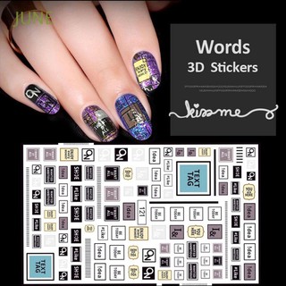 STICKER NAIL - LOGO CHỮ BYH048