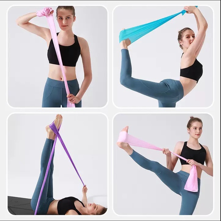 Dây Thun Tập Gym, Yoga Cao Su Đàn Hồi Kháng Lực Chuyên Nghiệp ANFIT Dài 1,5 Mét