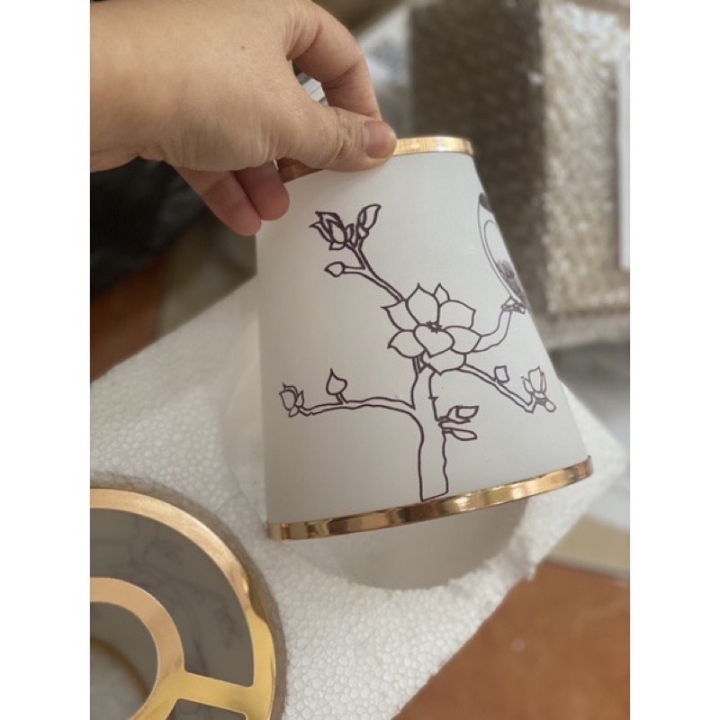 Đèn tường trang trí phòng ngủ, cầu thang,...hình cá heo siêu xinh(sẵn bóng)