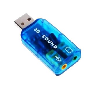 USB âm thanh 3D 5.1 thay thế cổng audio trên Laptop, PC