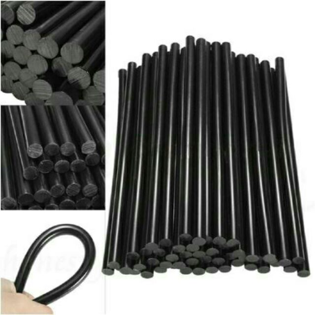 - Cây keo nến silicon đen kết nối các mạch điện, thùng carton, trang trí