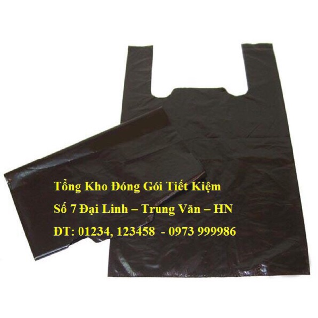 Túi đen hai quai - Túi rác đen Giá 27.000 đ/kg