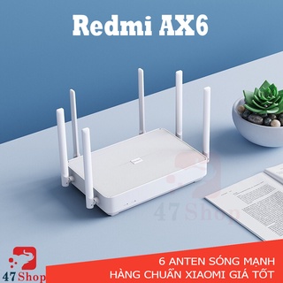 Redmi AX6 AX3000 - Router Wifi Xiaomi Hỗ trợ wifi 6 - Mesh - 248 thiết bị - 3000Mbps