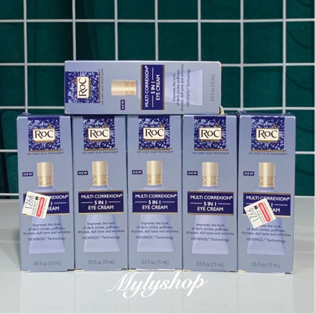 Kem dưỡng mắt Roc Multi Correxion 5 in 1 Eye Cream 15ml | BigBuy360 - bigbuy360.vn