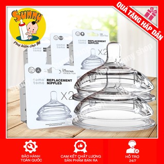 [ĐỦ SIZE] Núm Ti Comotomo Silicon Siêu Mềm