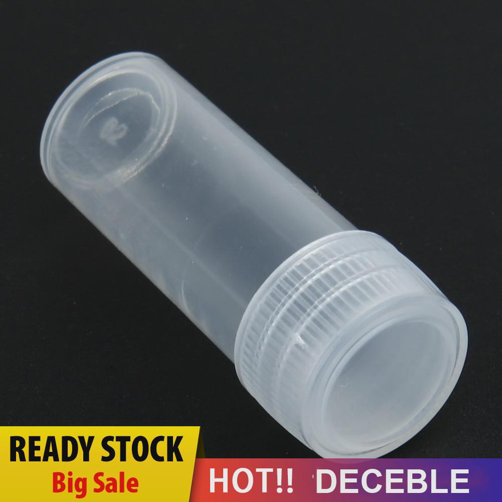 Bộ 50 Lọ Nhựa Đựng Mẫu 5g Dung Tích 5ml
