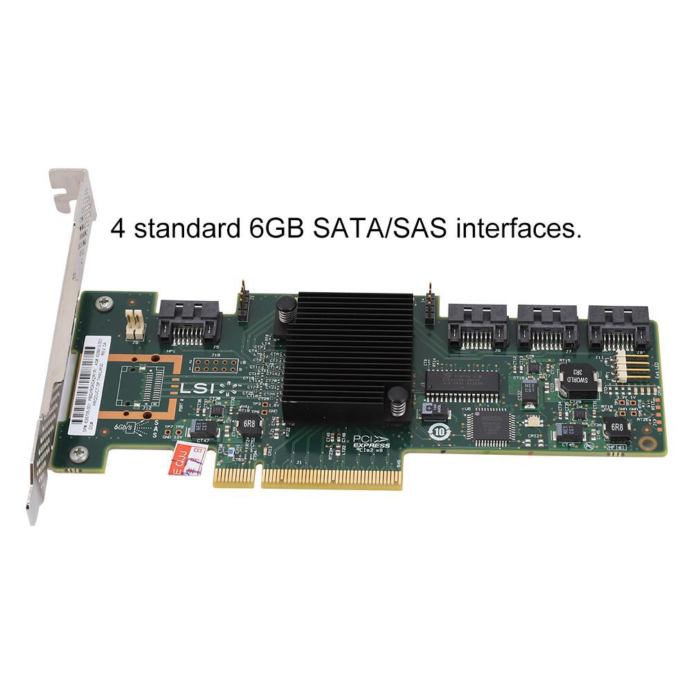 Card SAS RAID 9212-4i Controller 6GB lsi 4 cổng
