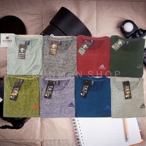 Big Sale Áo Thun Nam BIG SIZE Tay Ngắn Cổ Tròn Chất Thun Mè Thái Co Giản 4 Chiều Thấm Hút Mồ Hôi - Petals_store