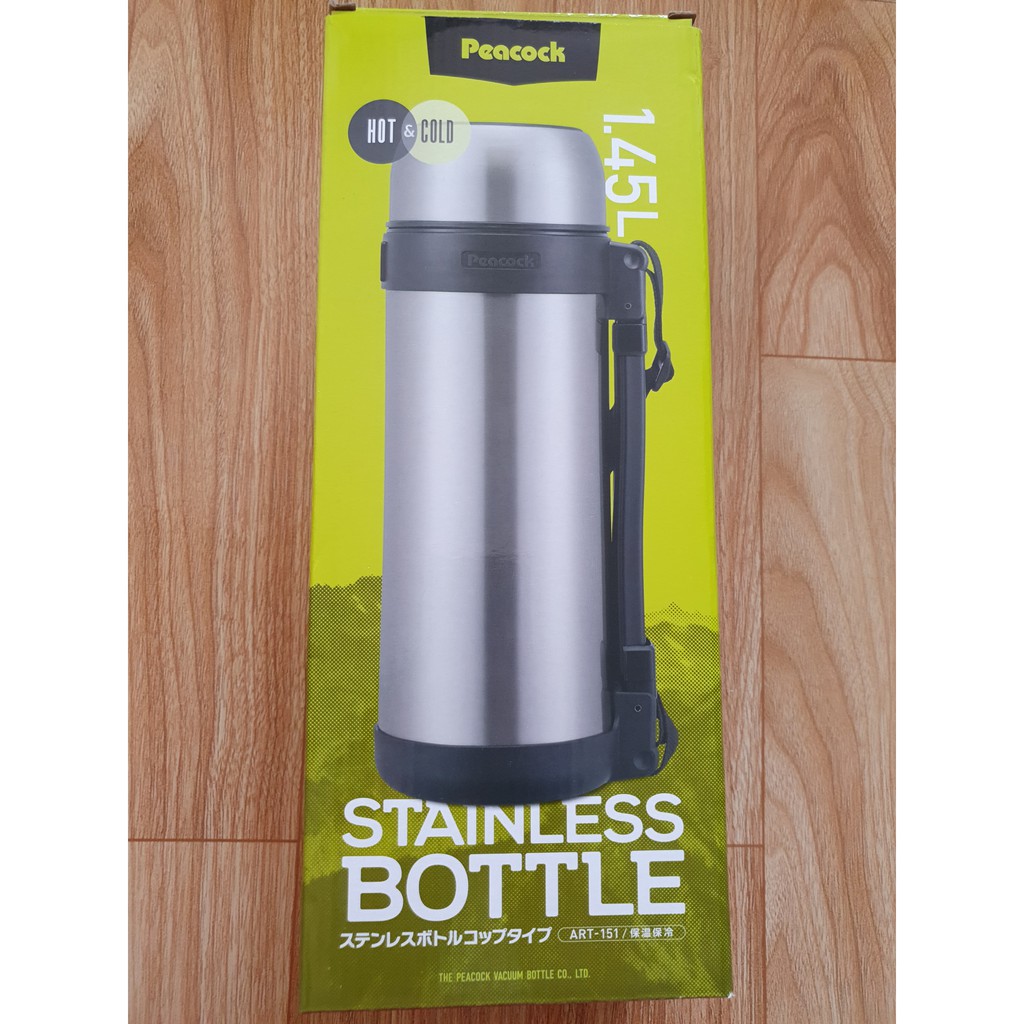 Bình Giữ Nhiệt Nhật 1.45 lít - PEACOCK ART 151