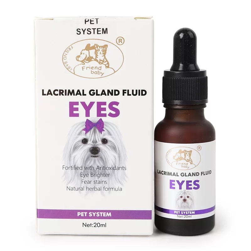 Siro Uống Lacrimal Gland Fluid Tr.i Chảy Nước Mắt Cho Chó Mèo (20ml)