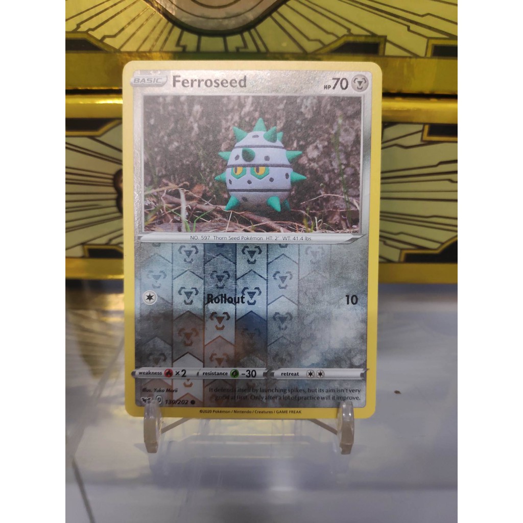 [ Dưa Hấu Yugioh ] Lá bài thẻ bài Pokemon Ferroseed