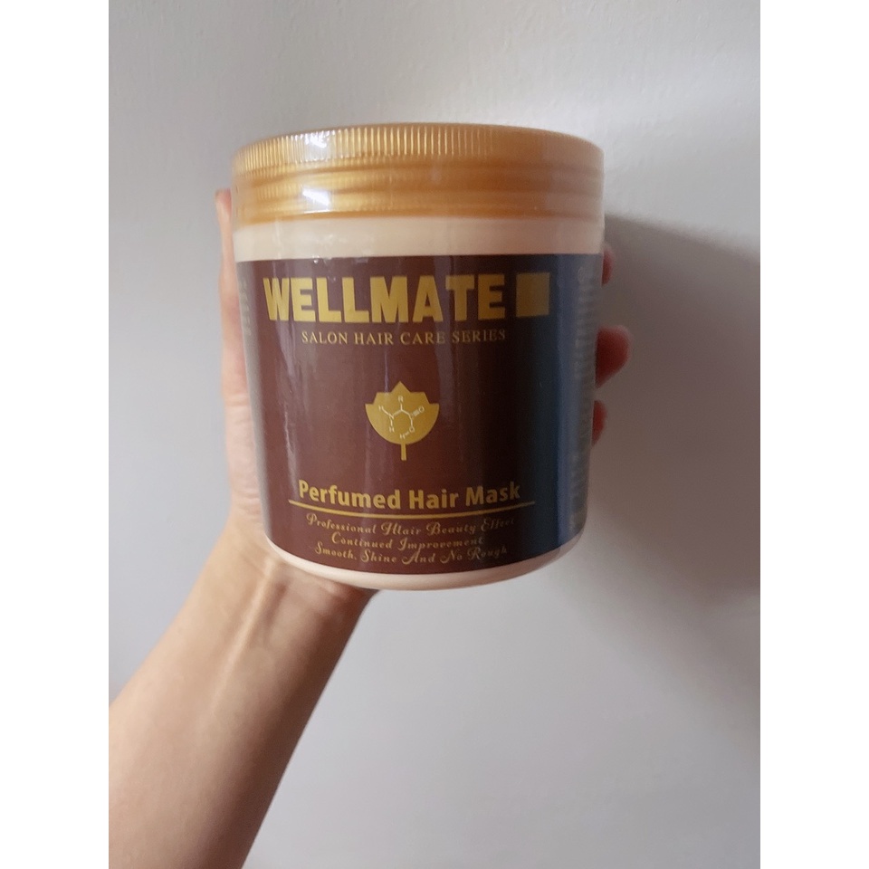 Kem ủ tóc cao cấp siêu mượt Wellmate 500 ml Ý