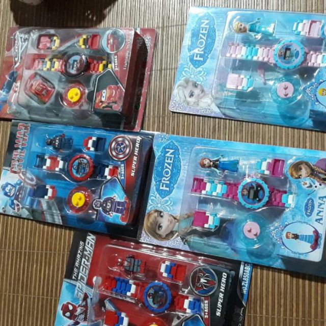 Đồng hồ lego cho bé