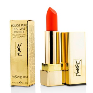 Son YSL Rouge Mats 220 màu cam pha đỏ nổi bần bật