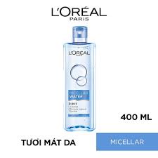 [Chính Hãng] Nước tẩy trang Loreal - L'Oreal Paris 3-in-1 Micellar Water 400ML [CiCa cosmetic]