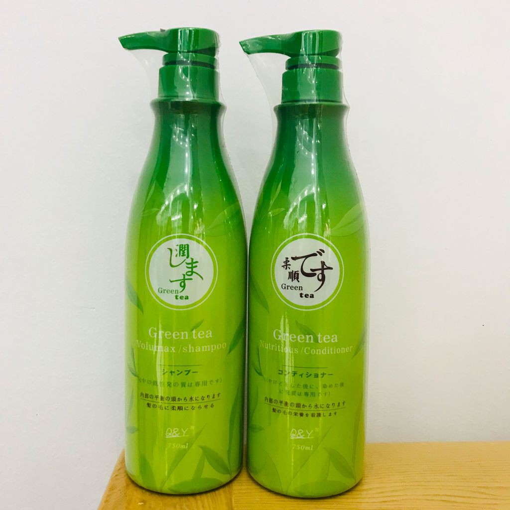 dầu gội trà xanh