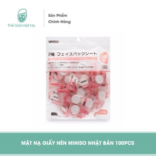 Mặt nạ giấy nén Miniso