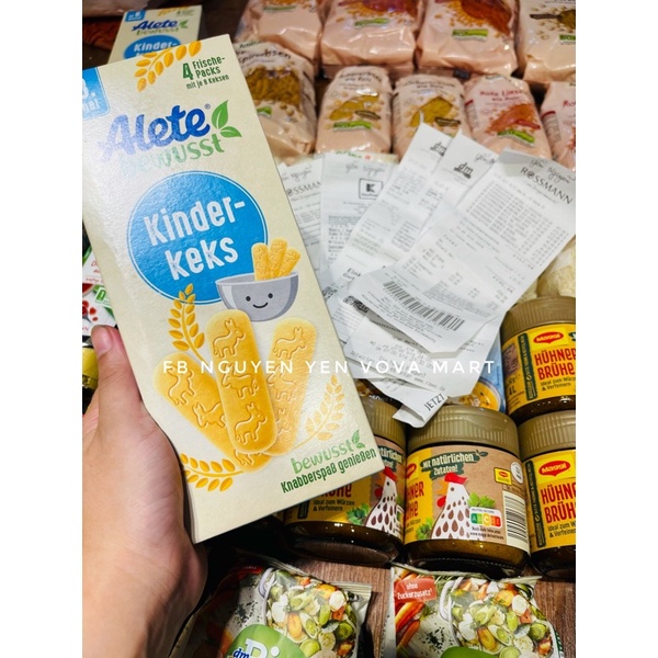 Bánh ăn dặm Alete cho bé từ 8m (date 5/2022)