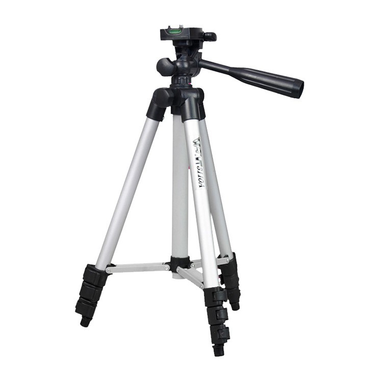 Gậy Tự Sướng 3 Chân Trippod 3110 Chắc Chắn, Chụp Hình Từ Xa LiveStream Quay Phim Nhóm Màu Xám