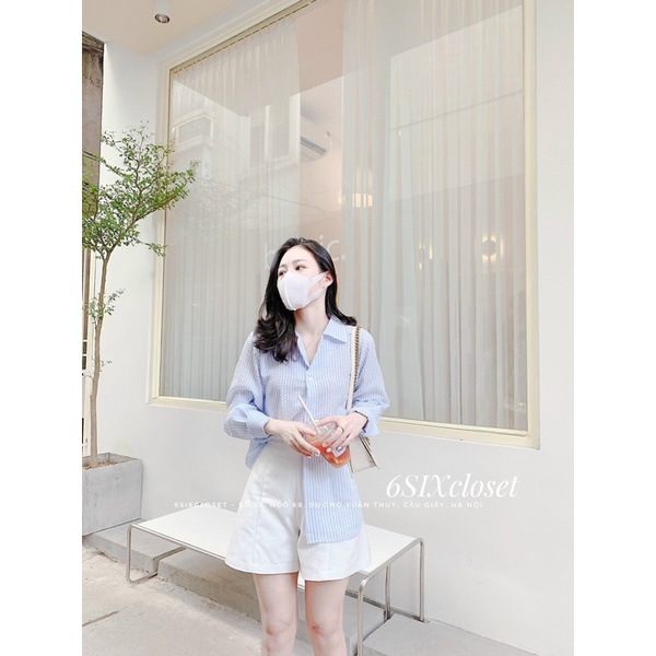Quần short túi chéo có lót quần