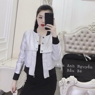 Áo bombo đen , bạc sang chảnh chơi Tết