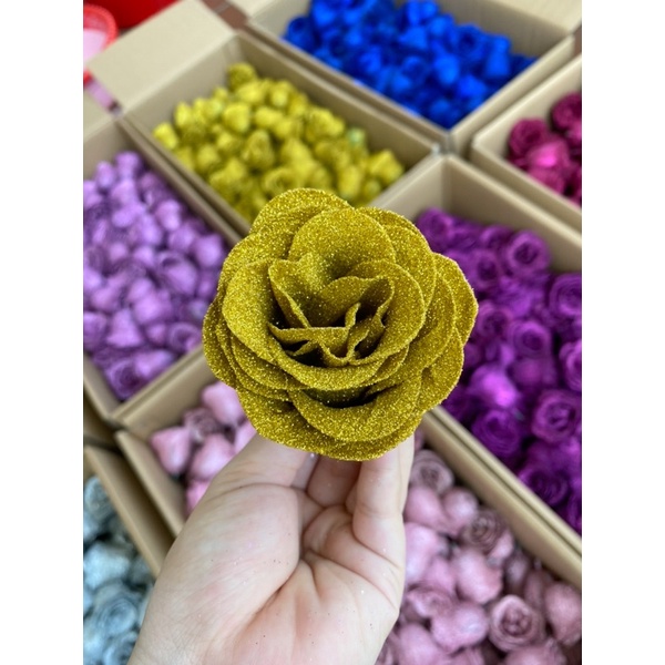 30 bông nhũ kim tuyến