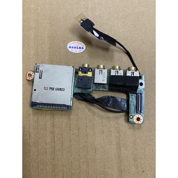 Board công tắc mở nguồn, Jack âm thanh và thẻ nhớ laptop MSI GT72 GT72S MS-1782C