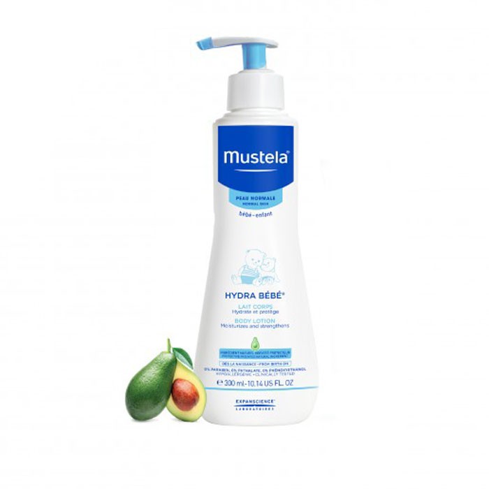 Kem Dưỡng Da Toàn Thân Cho Trẻ Sơ Sinh &amp; Em Bé Da Thường Mustela 300ml