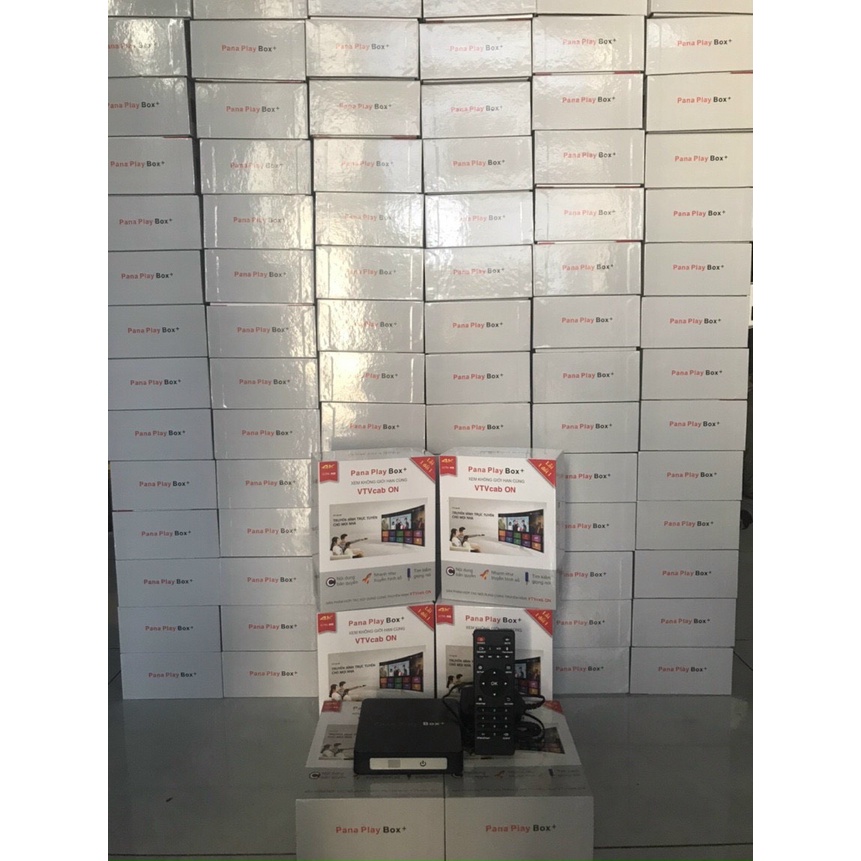 Đầu Tivi Box Pana Playbox+ - Hỗ trợ khiển giọng nói- Chính Hãng Bảo Hành 12 Tháng