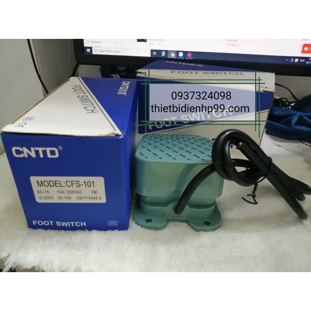 Công tắc bàn đạp 10A-250vac cfs-101 cntd