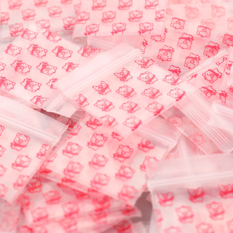 Set 100 Túi Zip Mini Bằng Nhựa Đa Năng Tiện Dụng