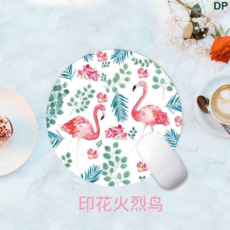 Đệm Lót Chuột Máy Tính Bằng Cao Su Dày 2mm Họa Tiết Hoạt Hình Dễ Thương Cho MacBook 20CM