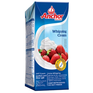 Kem Whipping Cream Anchor – Kem Sữa Tươi Đánh Bông Làm Bánh, Trang Trí Bánh, Pha Chế