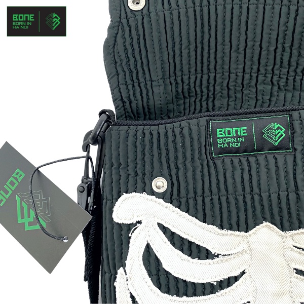 Túi đeo chéo localbrand unisex nam nữ , túi local brand chính hãng BONE Chuppy Bag
