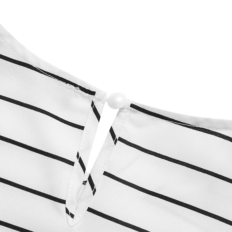 Zanzea Đầm Dài Họa Tiết Kẻ Sọc Có Túi Và Dây Rút Phong Cách Hồi Giáo Thời Trang Cho Nữ