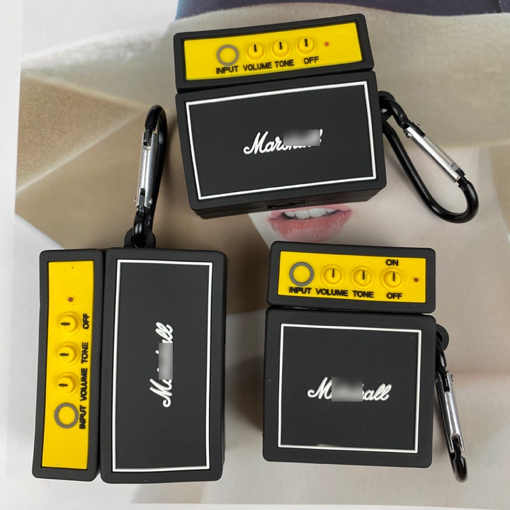 Ốp Airpods 1/2/3/Pro hình loa Marshall, Case Airpods độc đáo - Mã TSN380