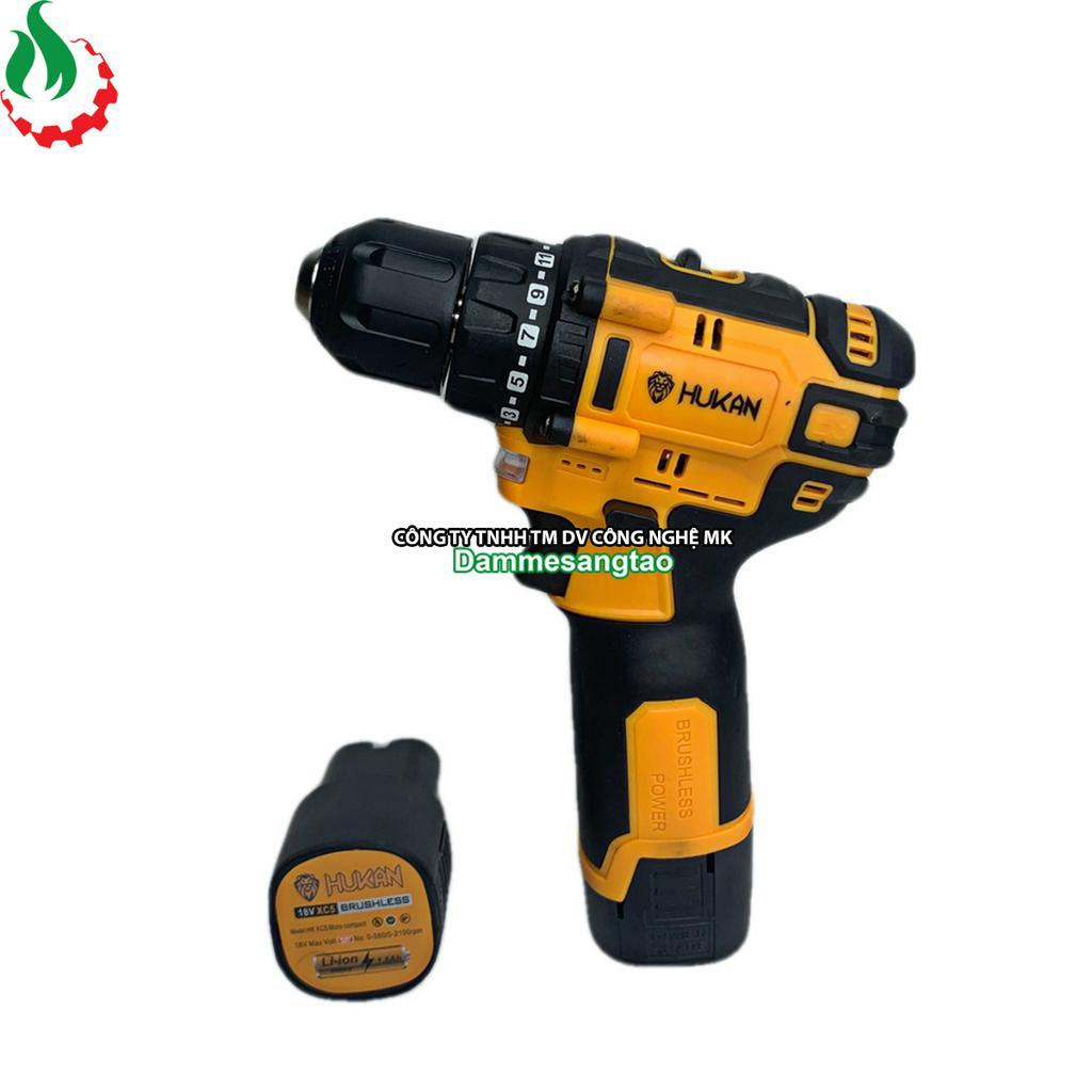 Máy khoan pin 14V HUKAN HK-XC5 40Nm