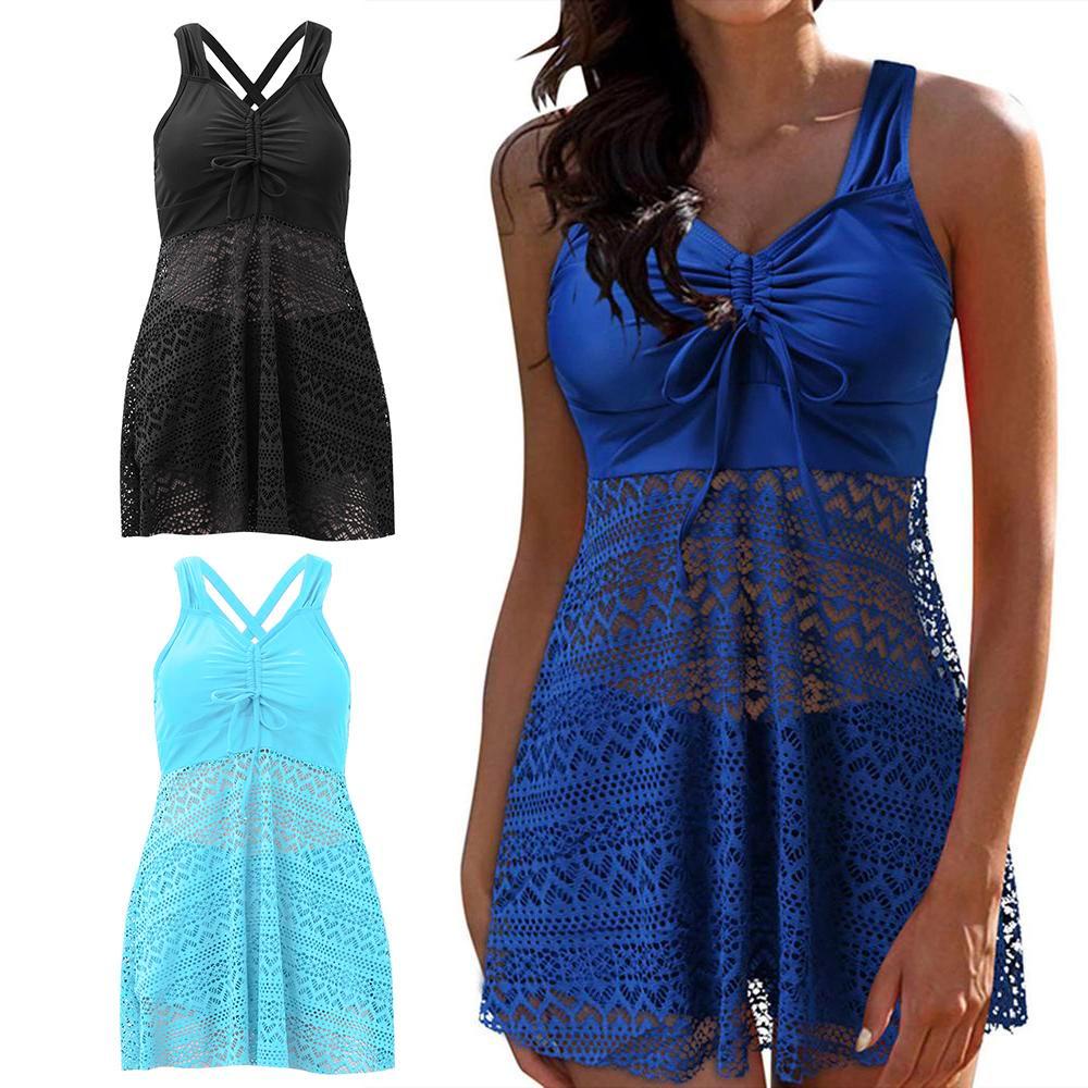 WATTLE Bộ Đồ Bơi Hở Lưng Màu Sắc Đơn Giản Quyến Rũ Cho Nữ