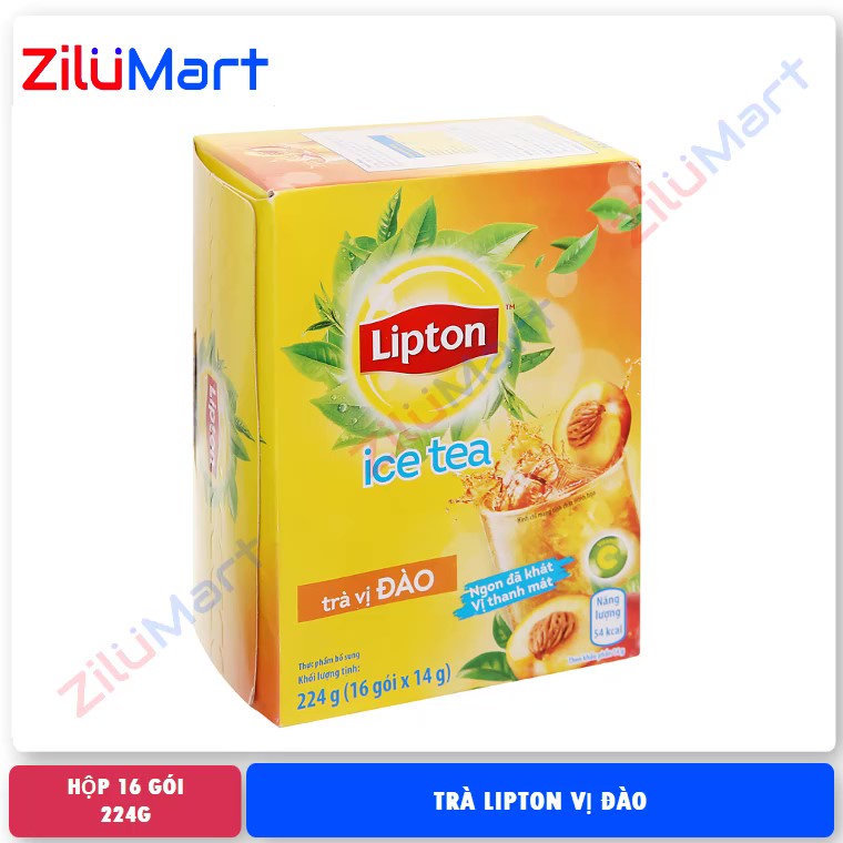 Trà Lipton Ice Tea vị đào  loại 224g