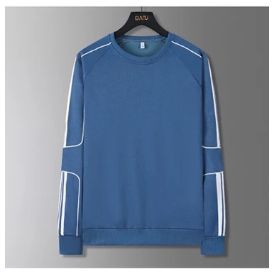 Áo sweater Mỏng Tay Dài Cổ Tròn Dáng Rộng Thời Trang Thu Đông Cho Nam Giới